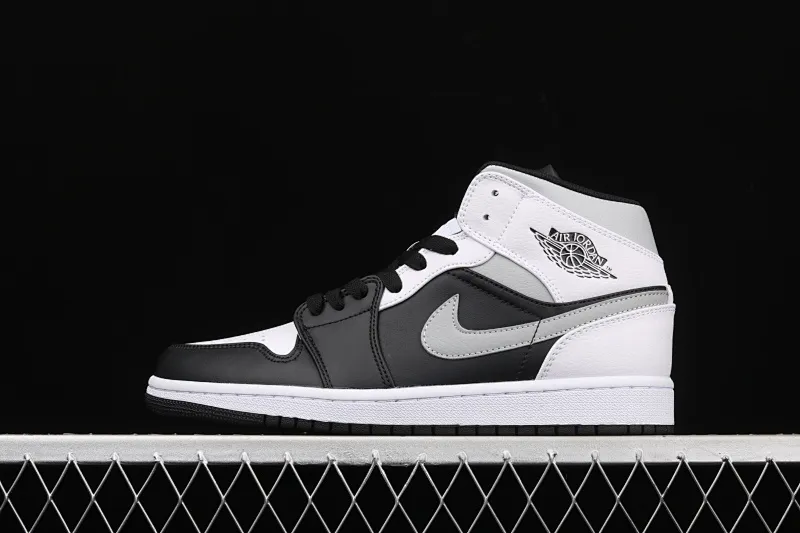 All categories Air Jordan Jordan series basketball shoes Air Jordan 1 Mid Air Jordan 1 Mid AJ1 Joe 1 gray shadow mid-top versatile casual sports shoes 554724-073